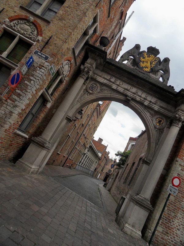 Il centro storico medievale di Brugge