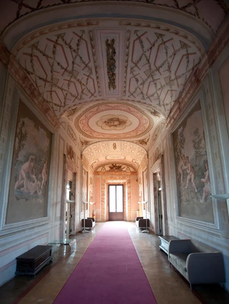 Un interno della Accademia Filarmonica di Bologna