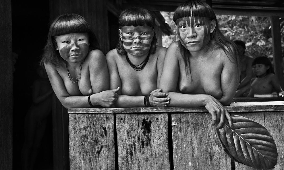 Giovani donne Suruwahá. Amazzonia, Brasile, 2017