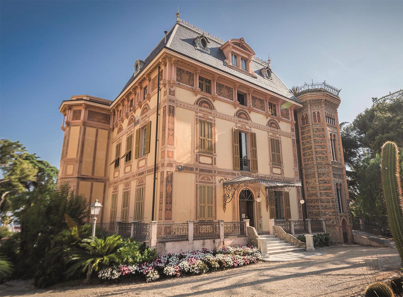 Villa Mio Nido a Sanremo, dove visse Alfred Nobel.