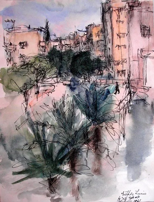 Lurie, "Paesaggio Tel Aviv"