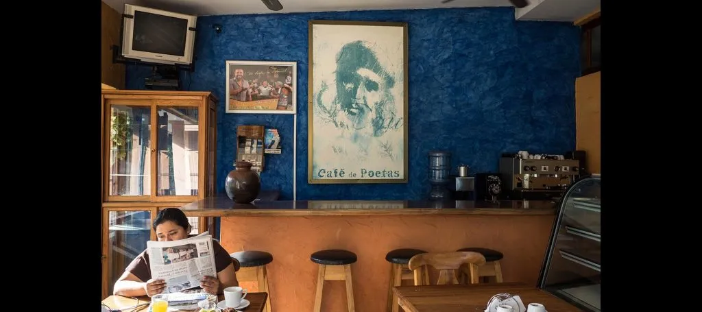 Managua, cafè de poetas