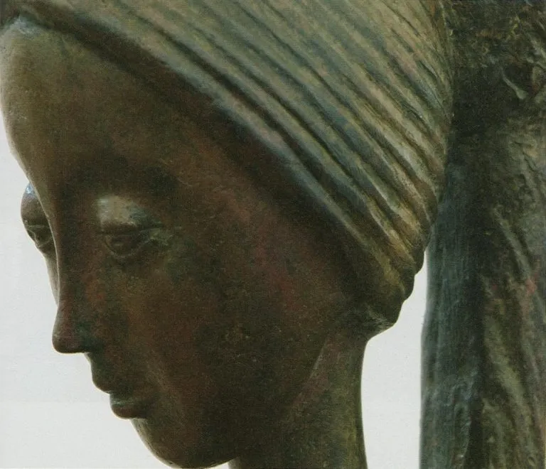 Antonio Di Pillo - 'Figura femminile', 1964, bronzo, particolare