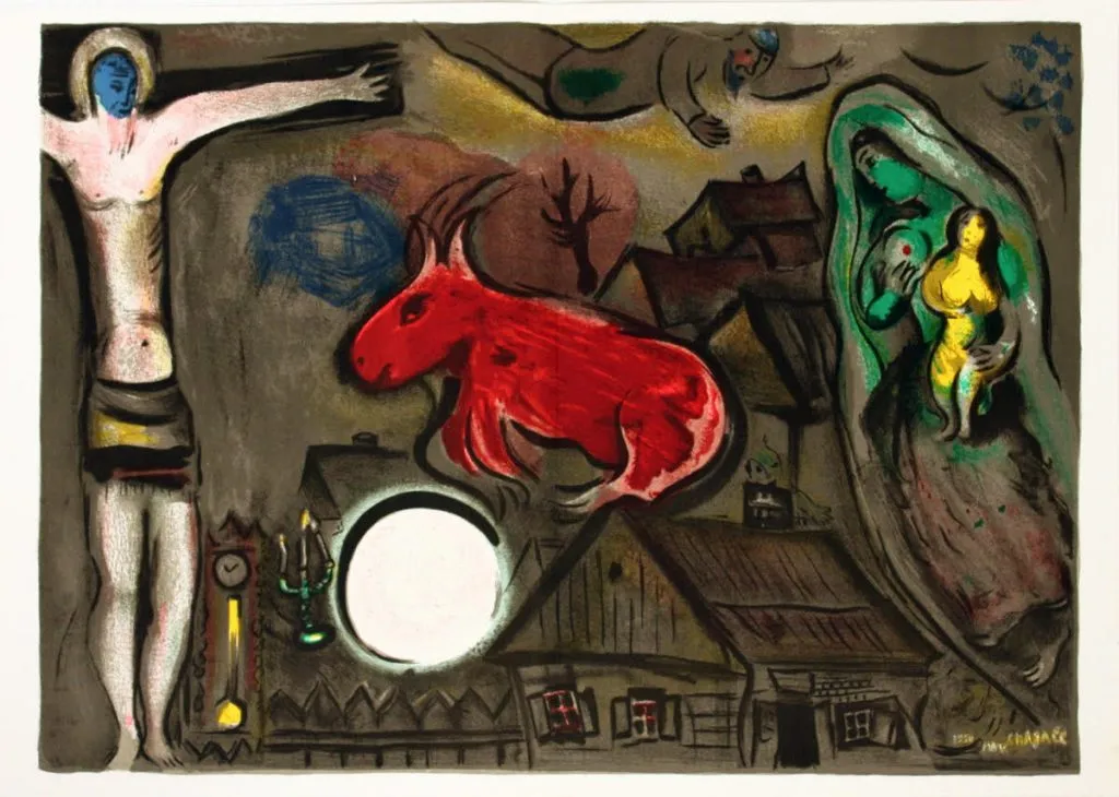 Marc Marc Chagall - Crocifissione mistica