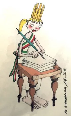 Illustrazione per «La Costituzione italiana»