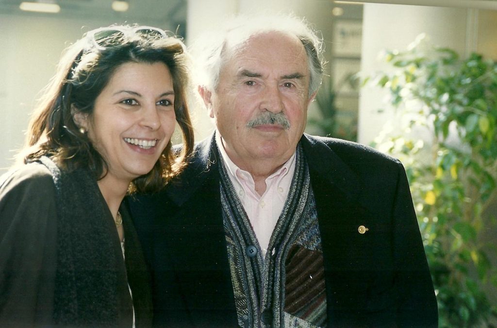 Rita Giannini e Tonino Guerra