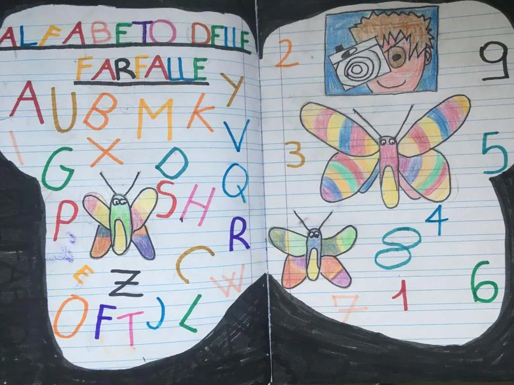 Giulio Giannella - alfabeto delle farfalle
