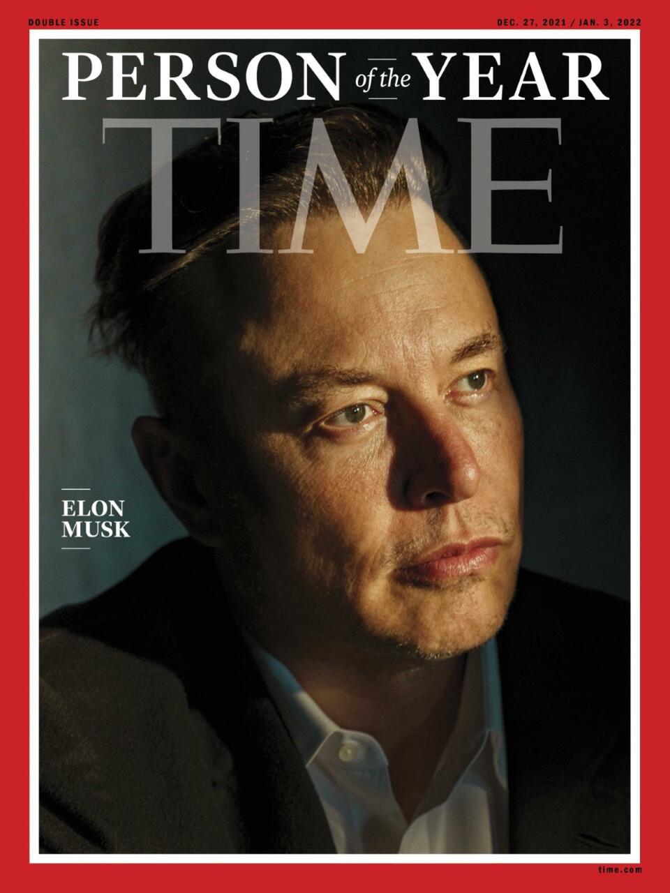 Time: Elon Musk è la Persona dell'anno 2021
