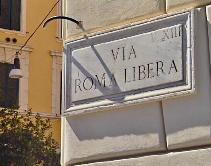 18) Roma - via Roma Libera