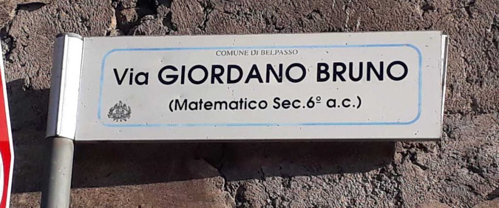 BELPASSO (CT) - via Giordano Bruno (errato)