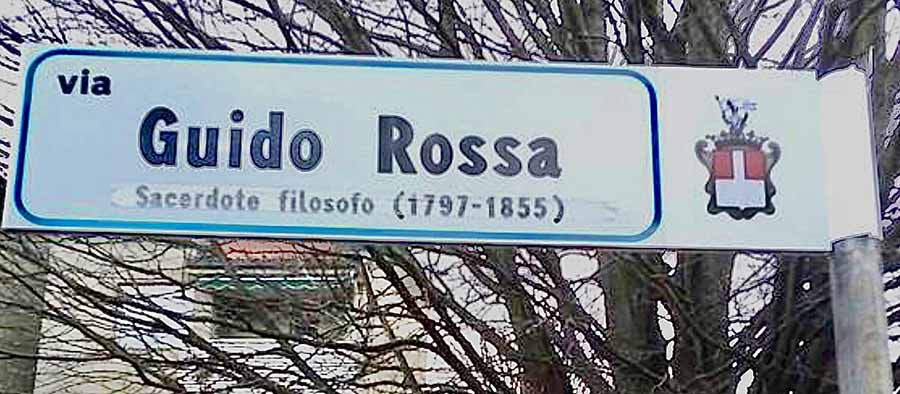 via Guido Rossa (sbagliata) -Varese